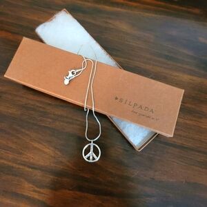 🩶SILPADA PEACE NECKLACE🩶